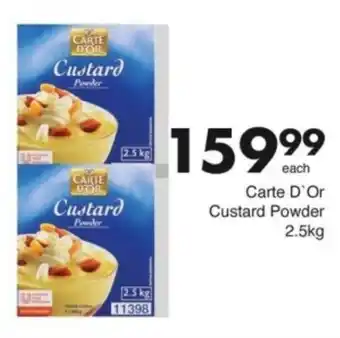 Save Hyper Carte D'Or Custard Powder offer