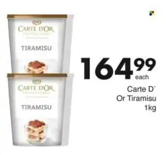 Save Hyper Carte D Or Tiramisu offer