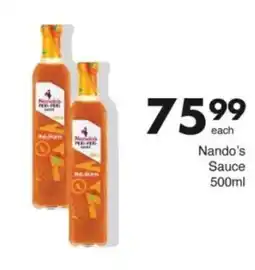 Save Hyper Nando's Sauce offer