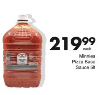 Save Hyper Minnies Pizza Base Sauce offer