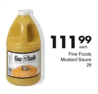 Save Hyper Fine Foods Mustard Sauce offer