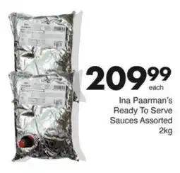 Save Hyper Ina Paarman's Ready To Serve Sauces Assorted offer