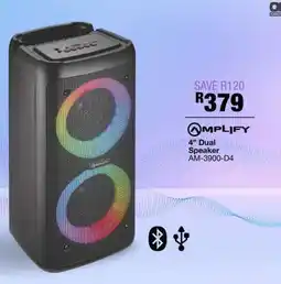 OK Furniture Amplify 4” Dual Speaker AM-3900-D4 offer