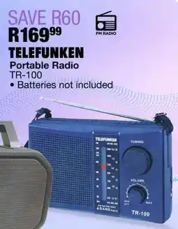 OK Furniture TELEFUNKEN Portable Radio TR-100 offer