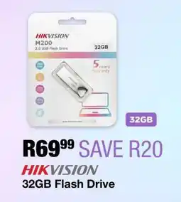 OK Furniture HIKVISION 32GB Flash Drive offer