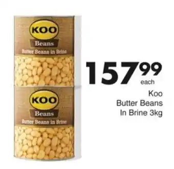 Save Hyper Koo Butter Beans In Brine offer