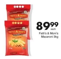Save Hyper Fatti's & Moni's Macaroni offer
