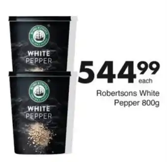 Save Hyper Robertsons White Pepper offer