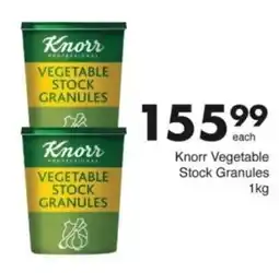 Save Hyper Knorr Vegetable Stock Granules offer
