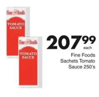 Save Hyper Fine Foods Sachets Tomato Sauce offer