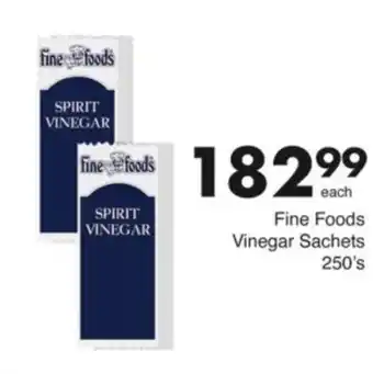 Save Hyper Fine Foods Vinegar Sachets offer