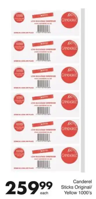 Save Hyper Canderel Sticks Original/ Yellow offer