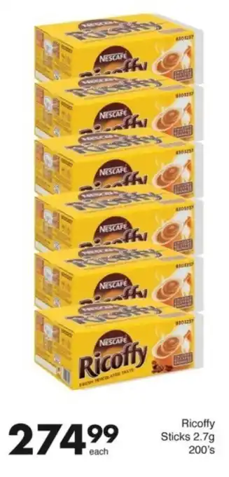 Save Hyper Nescafe Ricoffy Sticks offer
