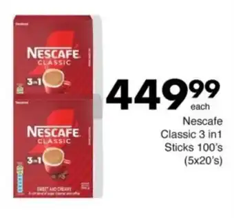 Save Hyper Nescafe Classic 3 in1 Sticks offer