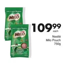 Save Hyper Nestlé Milo Pouch offer
