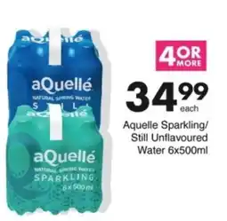 Save Hyper Aquelle Sparkling/ Still Unflavoured Water offer