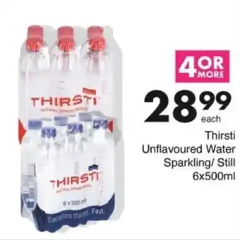 Save Hyper Thirsti Unflavoured Water Sparkling/ Still offer