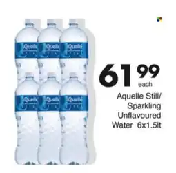 Save Hyper Aquelle Still/ Sparkling Unflavoured Water offer
