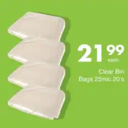 Save Hyper Clear Bin Bags 25mic offer