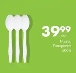 Save Hyper Plastic Teaspoons offer
