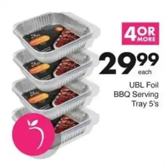 Save Hyper UBL Foil BBQ Serving Tray offer