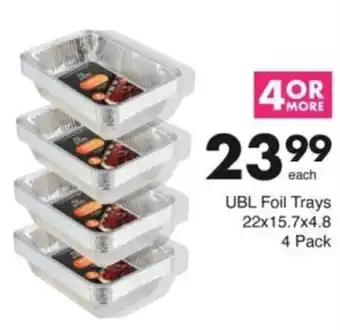 Save Hyper UBL Foil Trays offer