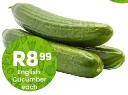 Take 'n Pay English Cucumber offer