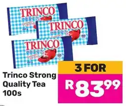 Game Trinco Strong Quality Tea offer