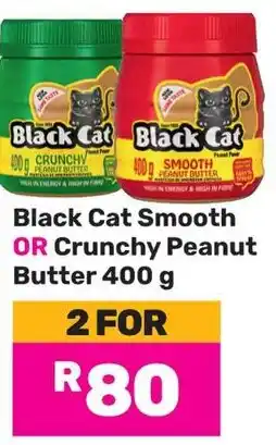 Game Black Cat Smooth OR Crunchy Peanut Butter offer