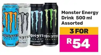 Game Monster Energy Drink Assorted offer