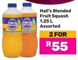 Game Hall's Blended Fruit Squash Assorted offer