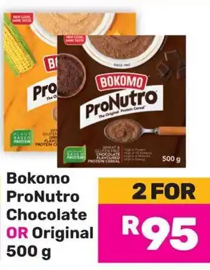 Game Bokomo ProNutro Chocolate OR Original offer