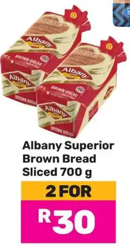 Game Albany Superior Brown Bread Sliced offer