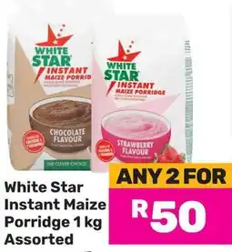 Game White Star Instant Maize Porridge offer
