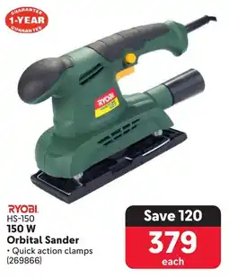 Makro RYOBI 150 W Orbital Sander offer