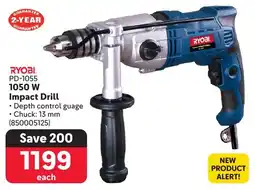 Makro RYOBI 1050 W Impact Drill offer