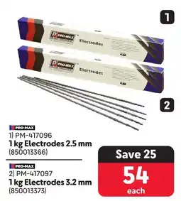 Makro PRO-MAX Electrodes offer