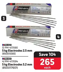 Makro PRO-MAX Electrodes offer