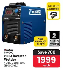 Makro PRO-MAX 200 A Inverter Welder offer