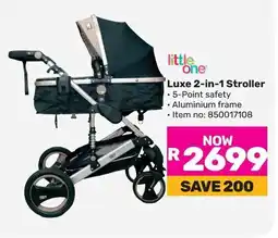 Game Little One Luxe 2-in-1 Stroller offer