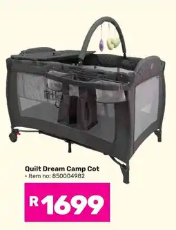Game Little One Quilt Dream Camp Cot offer