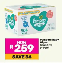 Game Pampers Baby Wipes Sensitive offer
