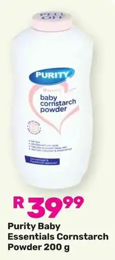 Game Purity Baby Essentials Cornstarch Powder offer