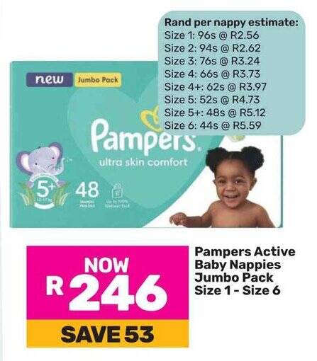 Pick N Pay Pampers Jumbo Pack Size Price Pampers Premium Care Pick