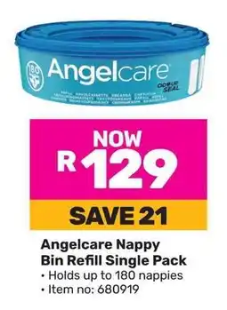Game Angelcare Nappy Bin Refill offer
