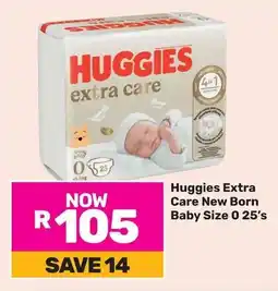 Game Huggies Extra Care New Born Baby offer