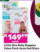 Game Little One Baby Nappies Value Pack Assorted Sizes-Each offer