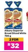 Game Albany Superior Bread Sliced White-For 2 x 700g offer