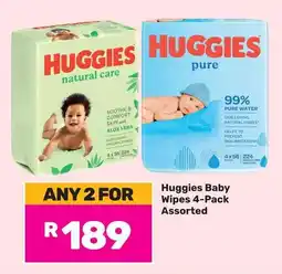 Game Huggies Baby Wipes Assorted offer