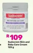 Game Sudocrem Skin & Baby Care Cream-125g offer